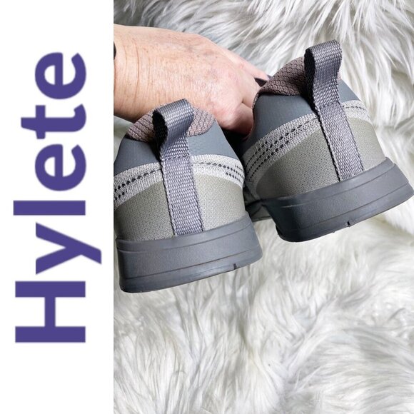 HYLETE CIRCUIT II Cross Training Sneakers 4MM Insole Gray Knit Vibram Sole Men 9 - Picture 10 of 15
